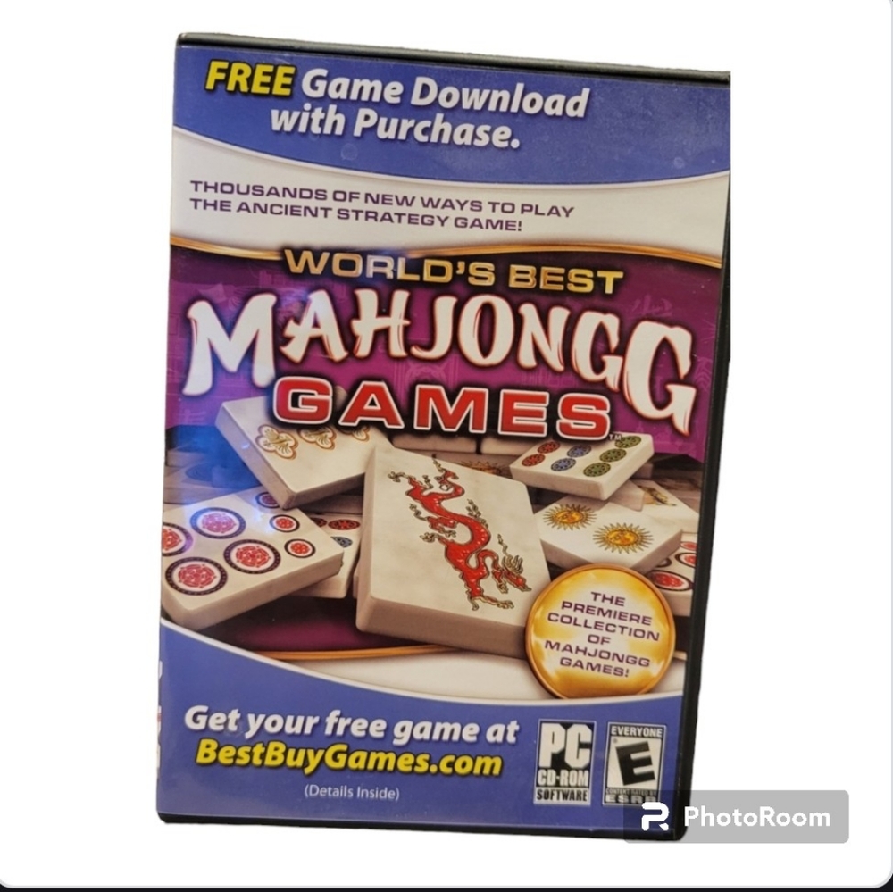 World's Best Mahjongg Games PC CD-ROM